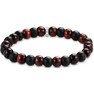 Thomas Sabo - A2196-806-7 - Armband - Heren - Gerecycled Zilver - Tijgeroog