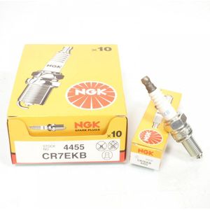 Bougie d'allumage NGK pour Scooter Aprilia 400 Scarabeo Ie 2007 à 2009 CR7EKB Neuf
