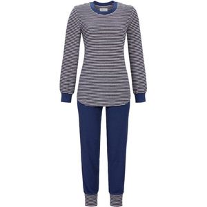 Badstoffen pyjama strepen Ringella - Blauw - Maat - 38