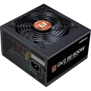 Zalman - ZM600-GV2SE - Voeding - 600W - 80+ Bronze - ATX 12V v2.52