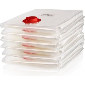 Blumtal Vacuümzakken - Vacuümzakken Kleding - Vacuümzakken Dekbedden - Reizen - Met Handpomp - Set van 15 - 2 stuks 130 x 90 cm - 5 stuks 80 x 100 cm - 4 stuks 80 x 60 cm - 4 stuks 70 x 50 cm