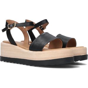 Notre-V 892003 Sandalen - Met Sleehak - Dames - Zwart - Maat 42