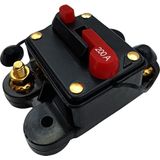ProRide Automatische Zekering 200A - 12V/48V DC - Spatwaterdicht - Stroomonderbreker voor Voertuigen en Boten
