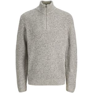 JACK&JONES - JORBLEECKER KNIT HALF ZIP BF - Heren - Gebreide truien