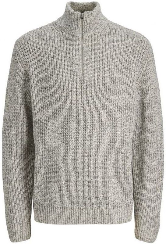JACK&JONES - JORBLEECKER KNIT HALF ZIP BF - Heren - Gebreide truien