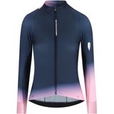 Q36.5 - Gregarius Hybrid Collar Fade - Fietsshirt - Blauw - Lange Mouwen