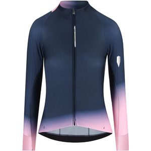 Q36.5 - Gregarius Hybrid Collar Fade - Fietsshirt - Blauw - Lange Mouwen