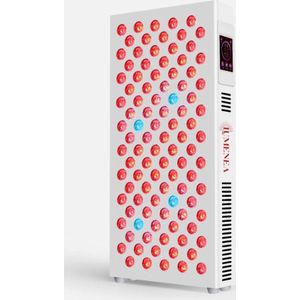 Lumenea Vital 500 – Rood Licht Therapie Paneel – Full-Body Lichttherapie lamp – Spierherstel – Huidverbetering – EMF-vrij