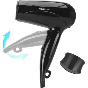 Travel Haar Föhn met 3 Warmtestanden en Ionische Technologie, 2400W