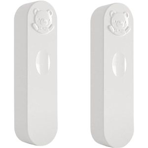 Allecto plus - Draagbare opbergdoos voor wattenstaafjes - Organisatie thuis - Wit