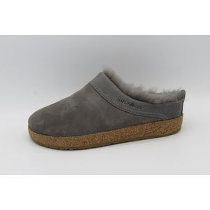 Haflinger Grizzly winterbird pantoffel (Maat - 40, Kleur - Grijs)