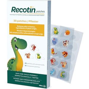 Insectenbeetpleisters 30x - Muggenpleisters voor het Gezin - Kalmte en Bescherming Tegen Bijen- en Muggenbeten