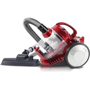 TurboTronic CV07 Stofzuiger zonder zak - Compact Design - Hoge Zuigkracht - Rood