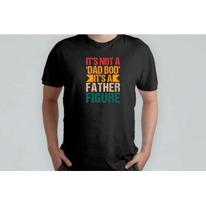 It's Not a dad Bod Funny - T Shirt - BestDadEver - SuperDad - DadLife - Funny - Cute - BestePapa - SuperPapa - PapaLeven - TrotseVader