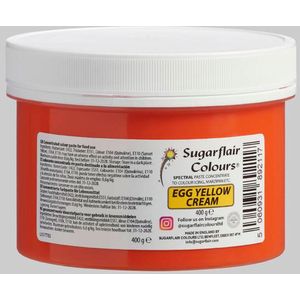 Sugarflair Spectral Concentrated Paste Colours Voedingskleurstof Pasta - Eigeel - 400g