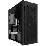 Corsair - Icue Link 9000D - PC-behuizing - Zwart - Full Tower, Roestvrij staal, Gehard glas, 6x 2.5 bays, 10x expansiesleuven