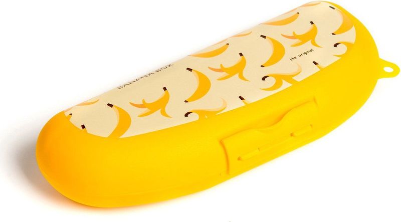 Amuse Bananendoos - Vershoudbakjes - Vaatwasbestendig - Met clipsluiting - Geel