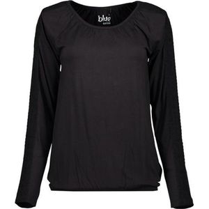 Blue Seven - Carmen - Dames Shirt - Zwart