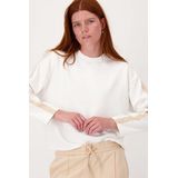 Zusss Jersey Top Met Bies Beige