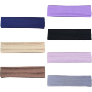 7-delige set modieuze sporthoofdbanden voor dames - antislip en zweetabsorberend