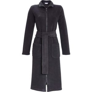 Grijze fleece badjas Ringella - Grijs - Maat - 42