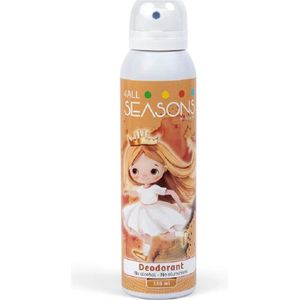 Deodorant Princess (NEW) 150ml - aluminium en alcoholvrij - kinder cosmetica
