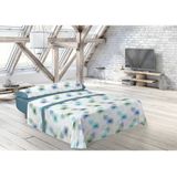 Pierre Cardin - ESTILO - Set Beddengoed - Blauw - Bed van 200 - 4 Stuks