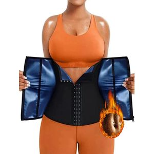 Waist Trainer Dames – Sauna Belt – Buikvet Verbranden & Taille Verfijnen – Comfortabele Shapewear – Neopreen – Verstelbaar – Zwart