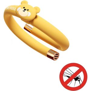 Muggenbandje Familie, 240 Dagen Langdurige Bescherming, Natuurlijke Olieextracten , Waterdicht, 6 Vervangbare Oliestaven, Voor Volwassenen & Kinderen, Ideaal voor Buiten