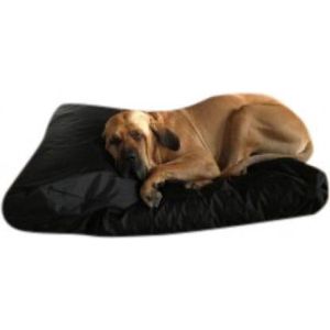 Topmast - Comfortbag -Hondenkussen - Nylon - Korrelvulling - Zwart - 125 x 90 cm