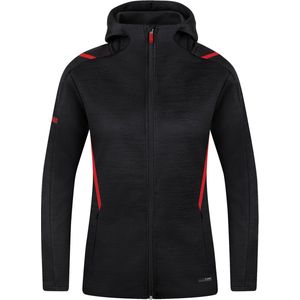 Jako - Casual Zip Jacket Challenge Women - Zwart Vest-38