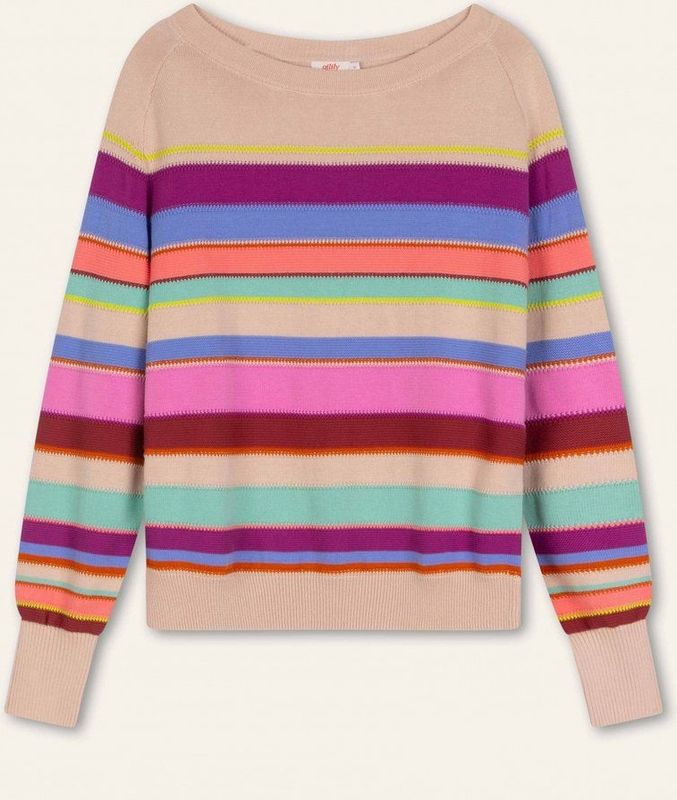 Oilily - Kobra long sleeves pullover - Bruin - XS