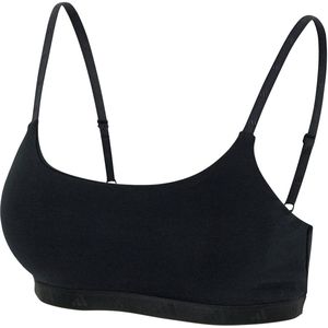 Adidas - SCOOP BRALETTE - Sport Active Essentials Cotton - BHs Vrouwen - zwart
