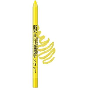 LA Girl - Shockwave Neon Liner - Oogpotlood - Geel - Screamin'