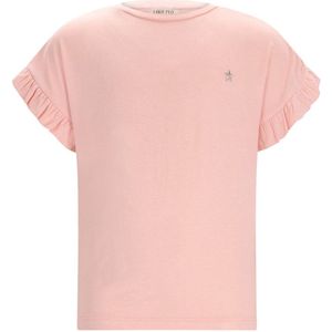 Like Flo - Emma Flo girls ruffle sleeve end - Soft peach - Maat 104