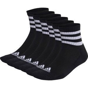 6 paar adidas C Sportswear MID 6p Mid Cut sokken unisex sportsokken
