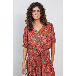 DIDI Dames Blouse Poppy Reflection S print maat 44