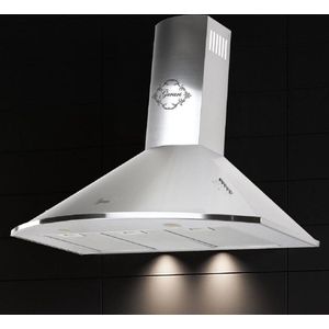 GURARI Wandafzuigkap GCH С 046 IS 9 N, Afzuigkap 90 cm roestvrij staal, 1000m³/h, Afzuigkap