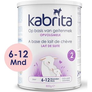 Kabrita 2 Opvolgmelk - Geitenmelk Flesvoeding vanaf 6 maanden - 800g