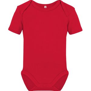 Romper met korte mouwen - Red - Maat 50/56 - Link Kids Wear