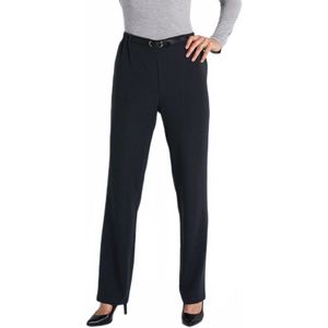 Kreukbestendige broek met semi-elastische tailleband