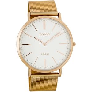 OOZOO Vintage C7390 - Horloge- Rosekleurig - 40 mm