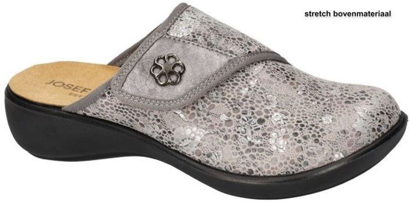 Josef Seibel - Korsika 48 - Muiltjes - Hellgrau - Microvelour - G-wijdte