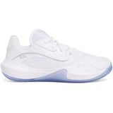 Under Armour - Lockdown 7 Low - Basketbalschoenen - Wit