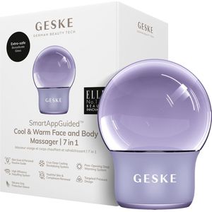 GESKE - Cool & Warm Face & Body Massager - Multifunctioneel Massageapparaat - Bolvormig