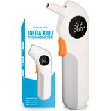 Innovaland - Digitale Oorthermometer - Voorhoofd Thermometer - 3 Functionaliteiten - Temperatuurmeter