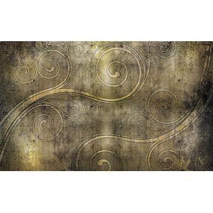 Celtic Swirl Rustic Texture Photo Wallcovering