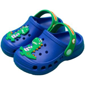 Kindersandalen met gaten - schattige waterschoenen voor kinderen in de tuin - instapsandalen - lichte outdoor zomer kinderstrandschoenen - schattige zachte hak strandsandalen - maat 19