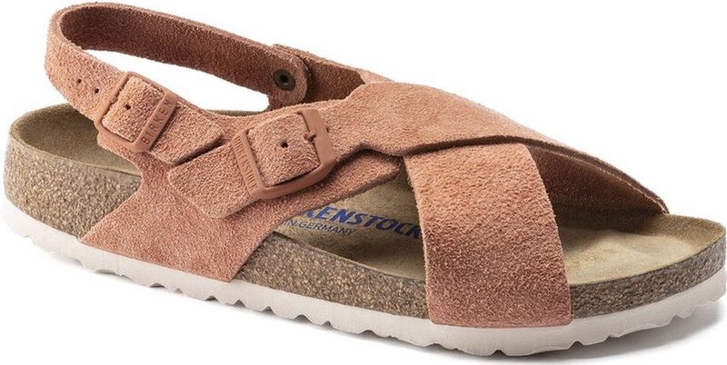 Birkenstock - Tulum - Sandalen - Rood - Narrow-fit - Suède