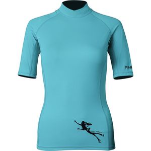 Procean UV-werend lycra shirt | Dames | Lady Diver | Zeegroen | maat S
